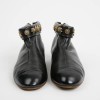 Boots CHANEL T 38,5 cuir et boutons CHANEL