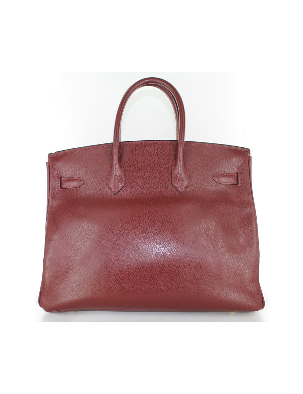 BIRKIN 35 HERMES en cuir     rouge H