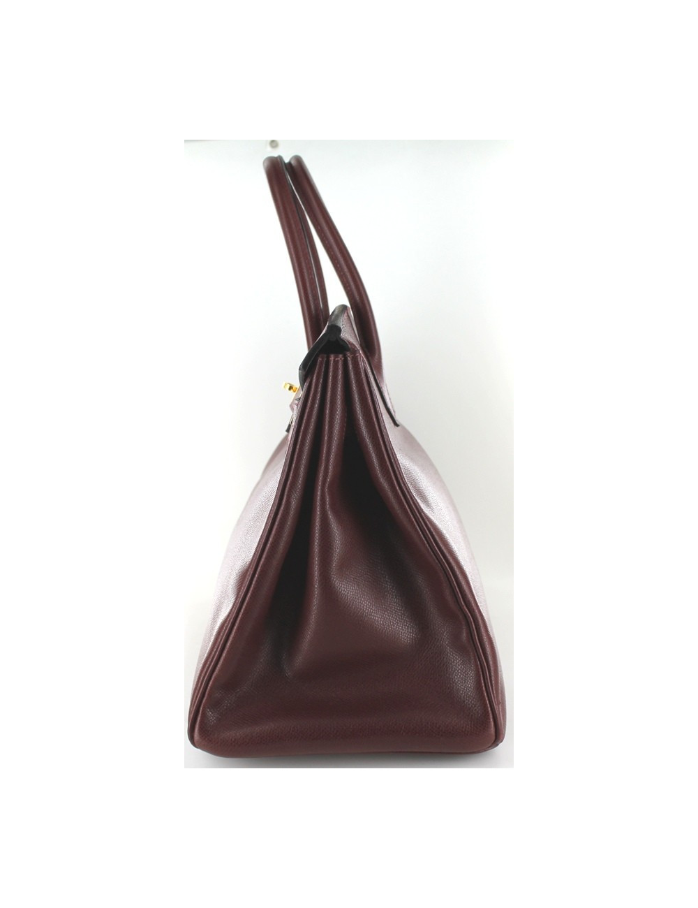 BIRKIN 35 HERMES en cuir     rouge H