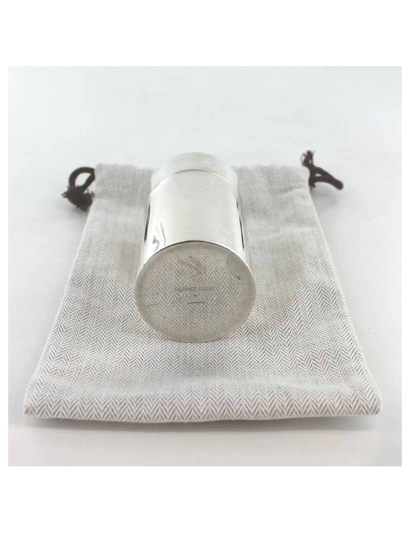 Briquet HERMES en argent massif