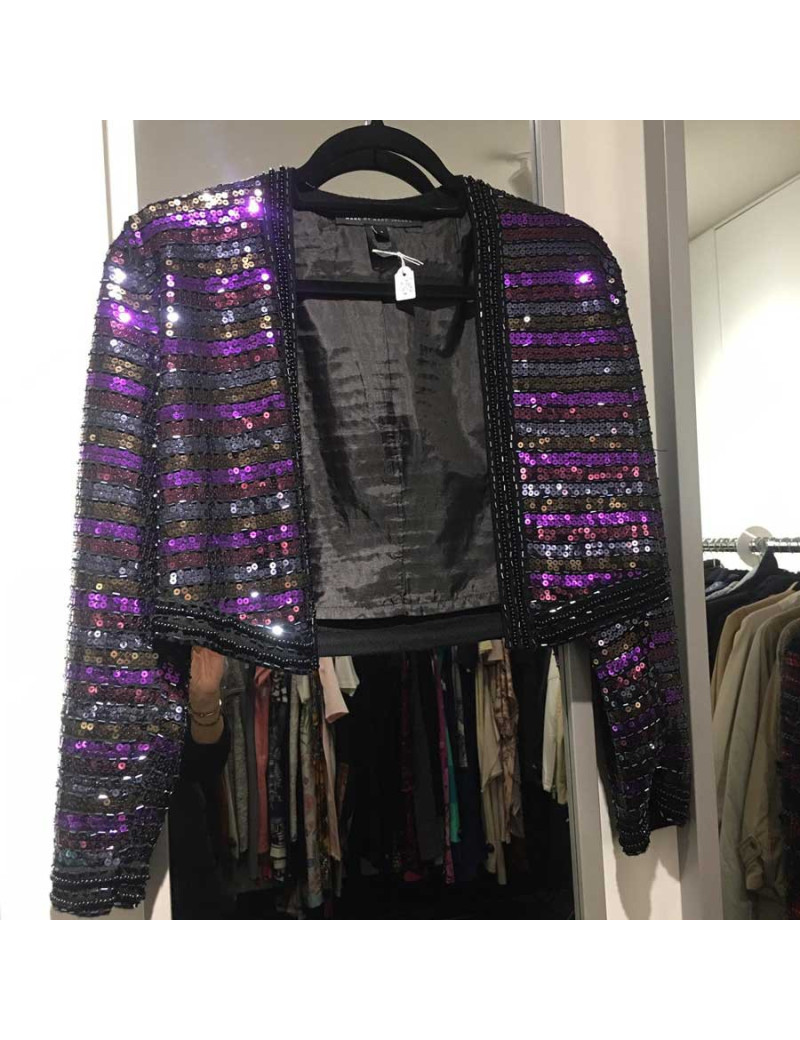 Veste T S MARC by MARKC JACOBS sequins multicolores