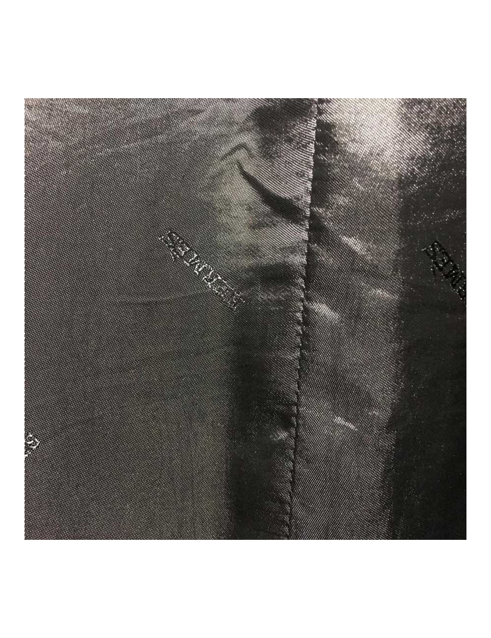 HERMES T 54 men's jacket in black Clémence calf leather