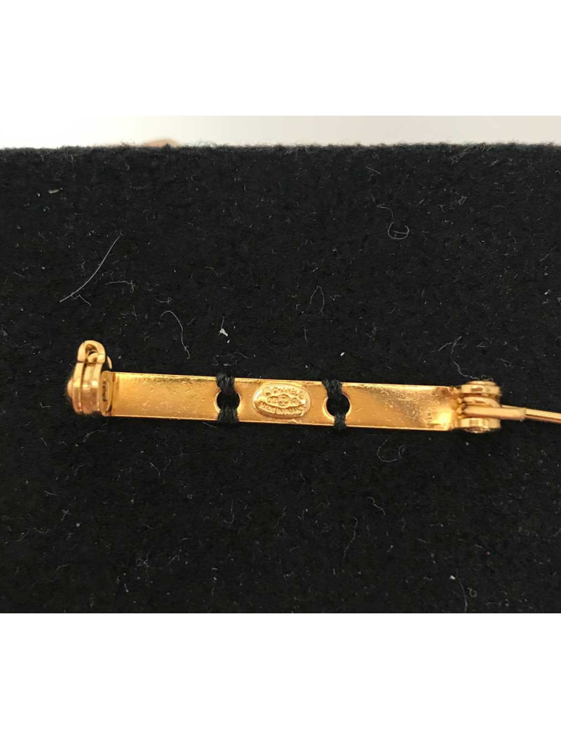 Broche CHANEL bicolore