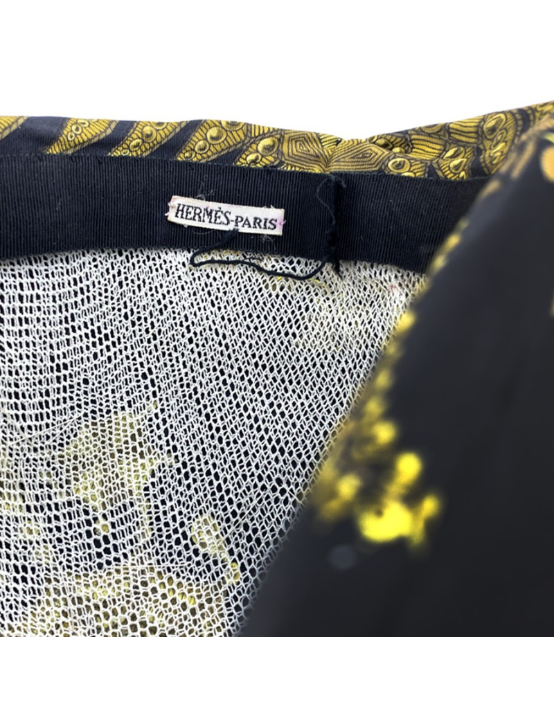 Chapeau HERMES en soie 