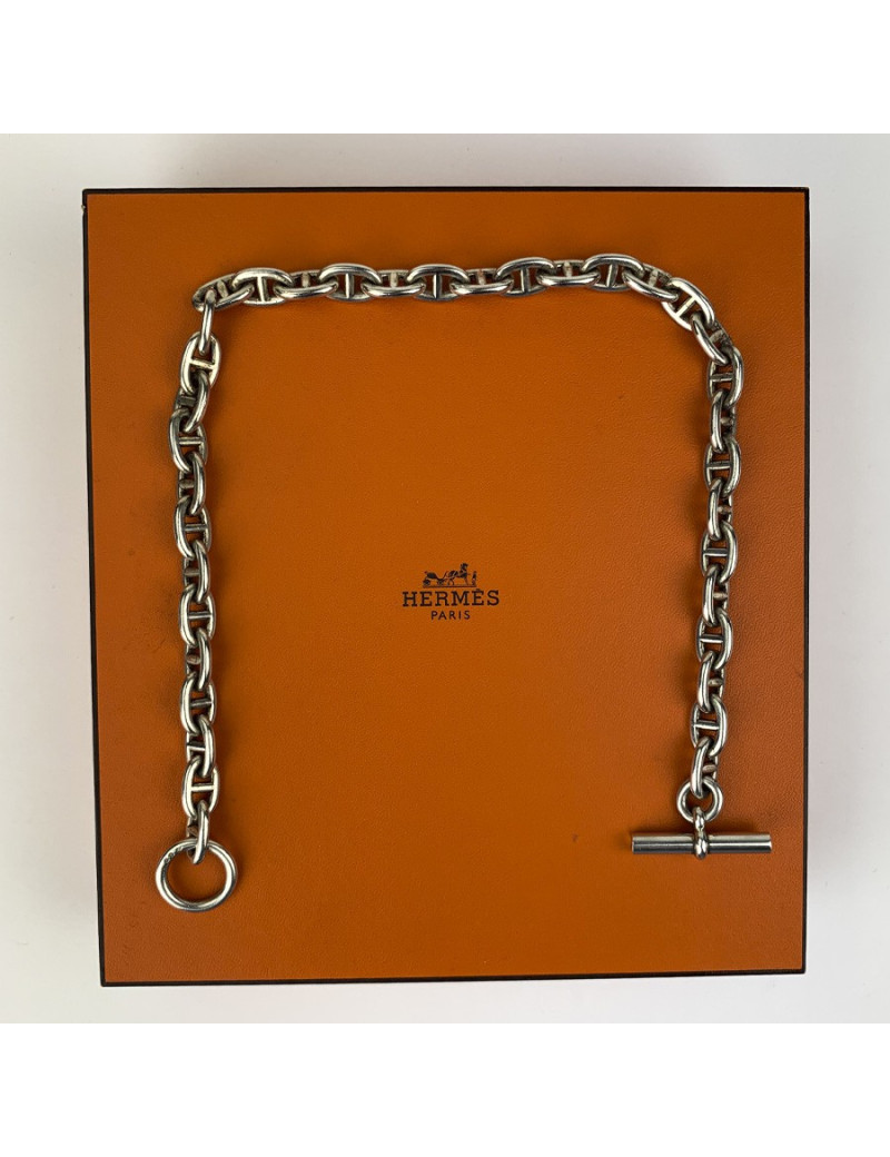 Collier HERMES chaine d'ancre