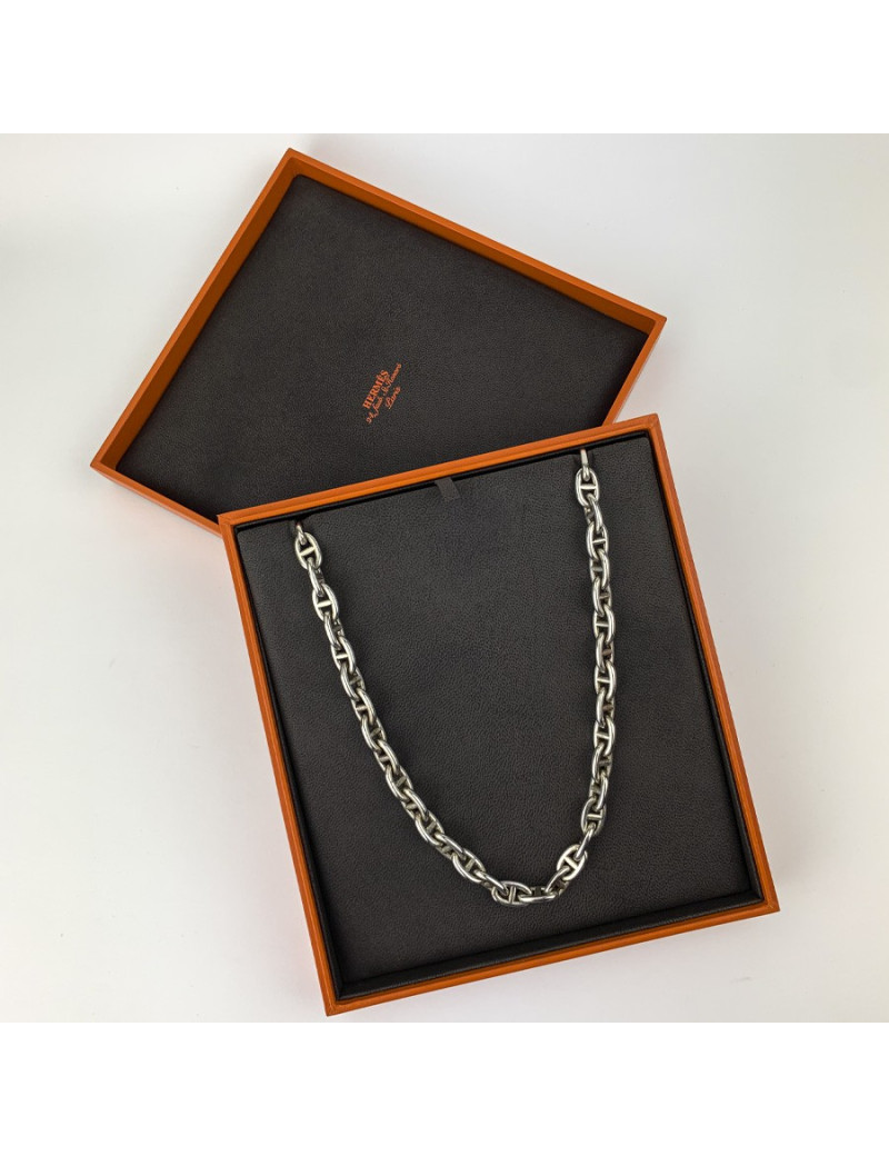 Collier HERMES chaine d'ancre