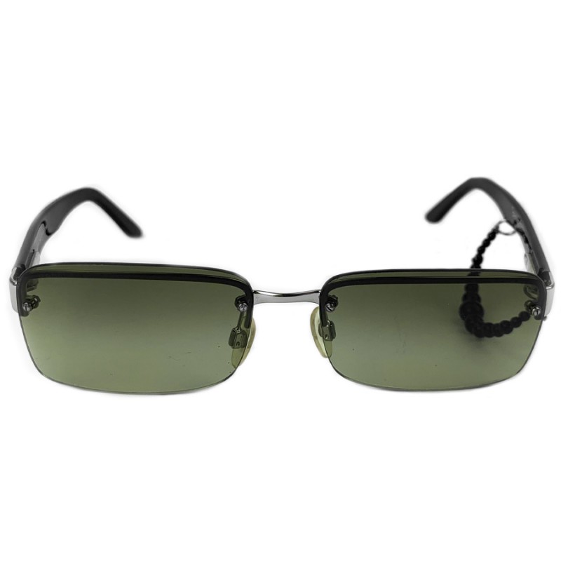 Vintage Chanel Sunglasses 01948 94305 Black Round Lunettes Brille  Sunglasses RX  eBay