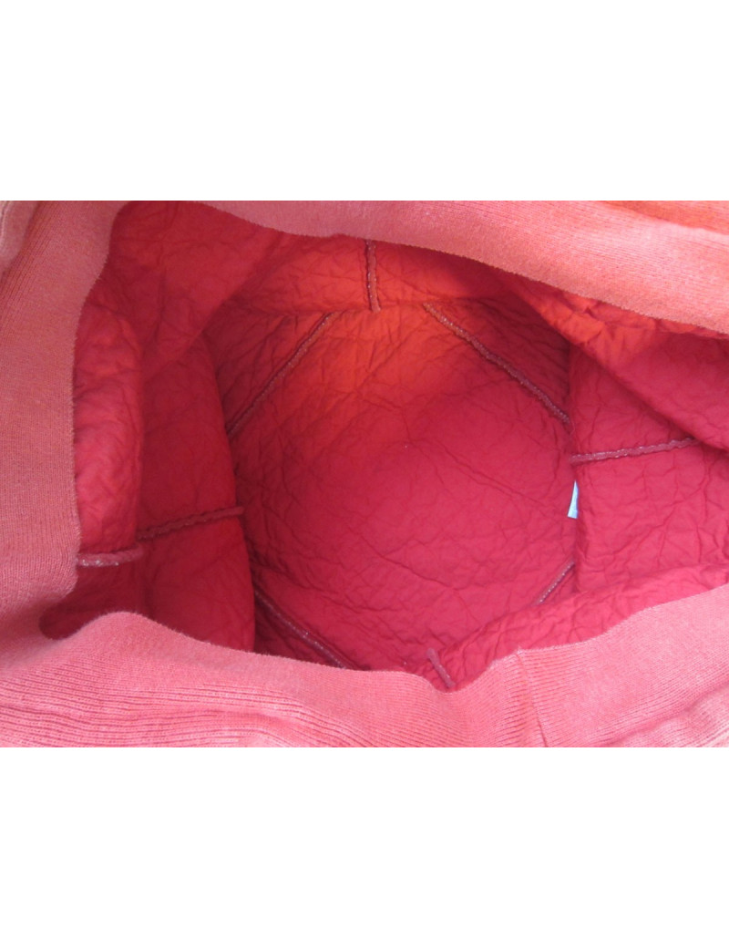 Cabas éponge orange CHANEL IDENTIFICATION