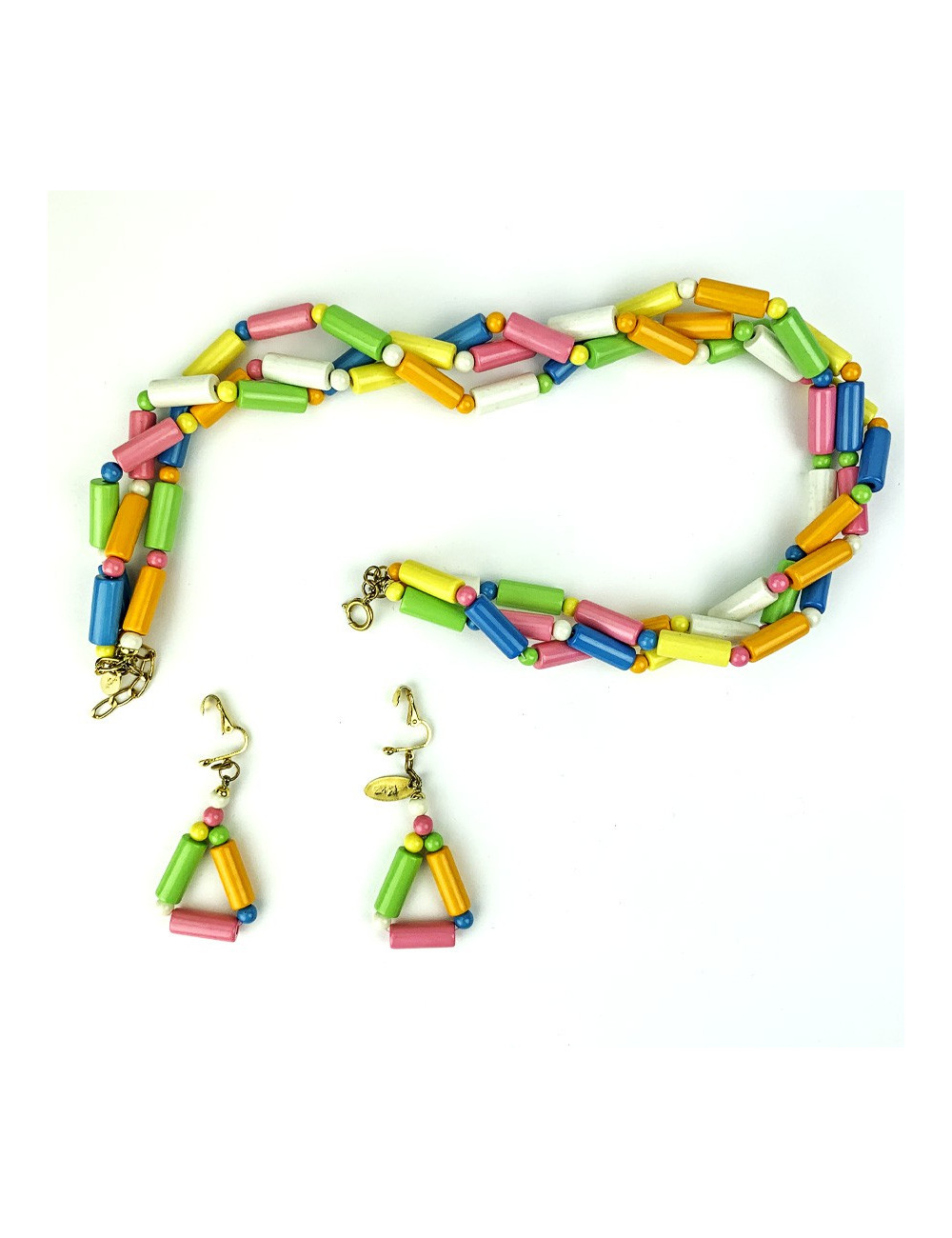 Parure Collier et boucles d'oreille CHRISTIAN DIOR