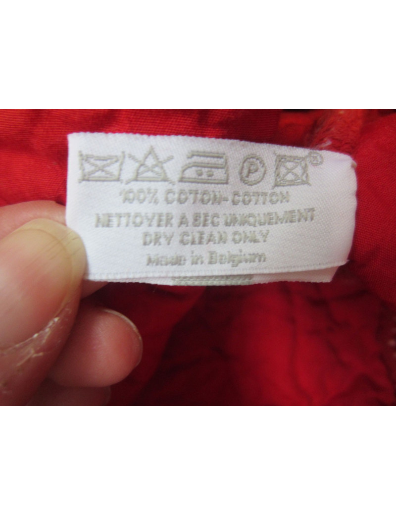 Cabas éponge orange CHANEL IDENTIFICATION