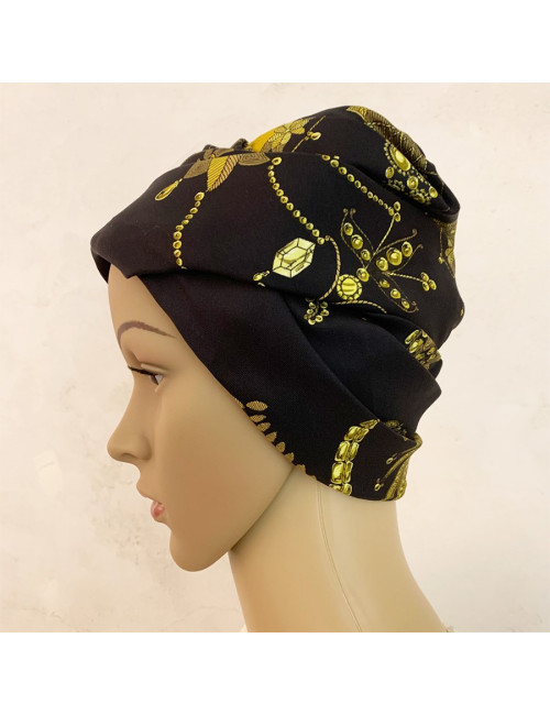 Chapeau HERMES en soie 
