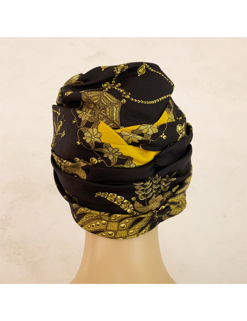 Chapeau HERMES en soie 