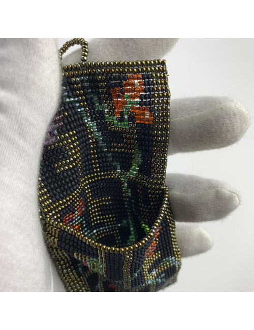 Mini sac FENDI perles et franges