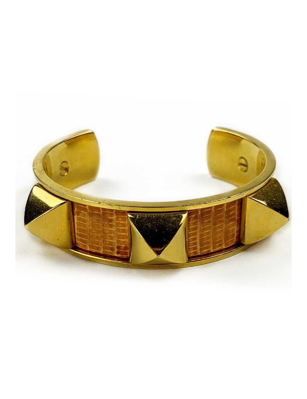 HERMES Medor lizard bracelet