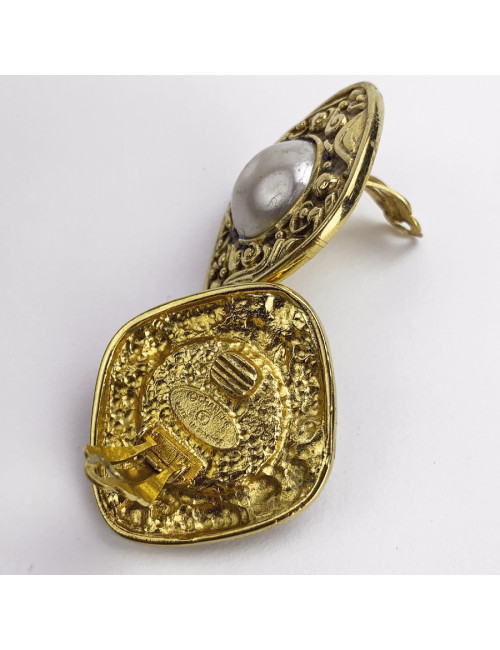 Boucles d'oreille CHANEL Clips Vintage