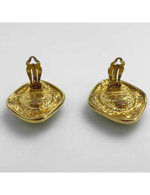 Boucles d'oreille CHANEL Clips Vintage