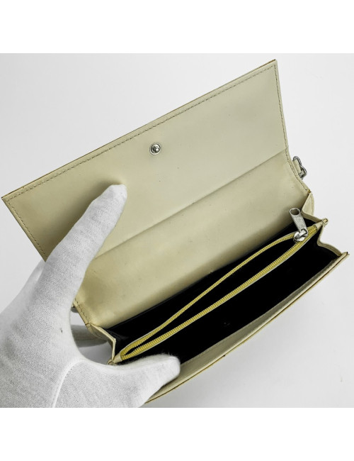 Portefeuille Lagerfeld blanc