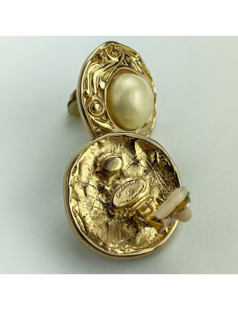 Boucles d'oreille Clips CHANEL Vintage