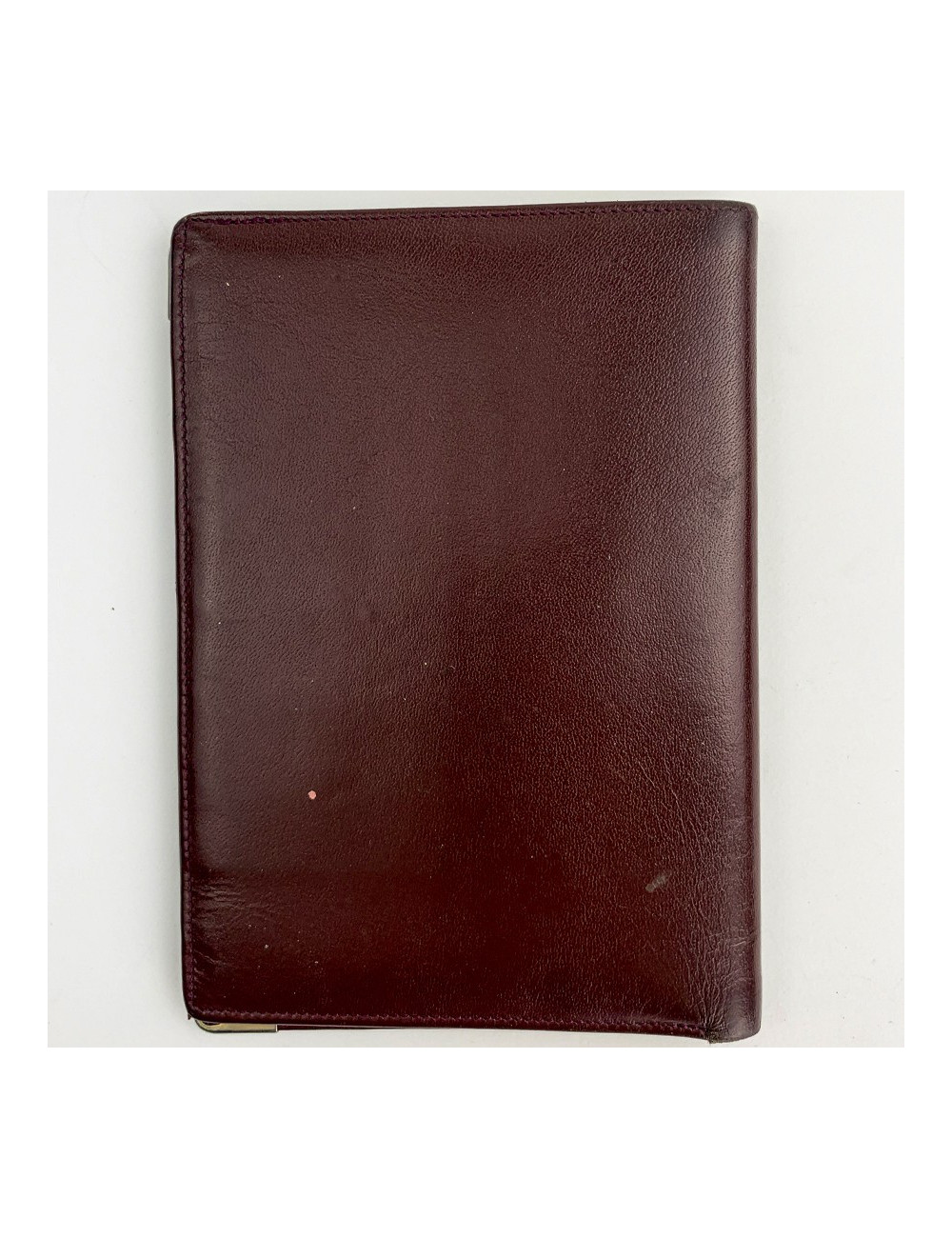 Porte cartes CARTIER cuir bordeaux 