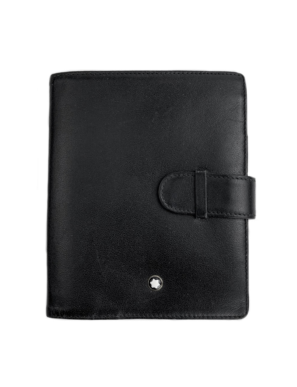 Portefeuille MONTBLANC cuir noir