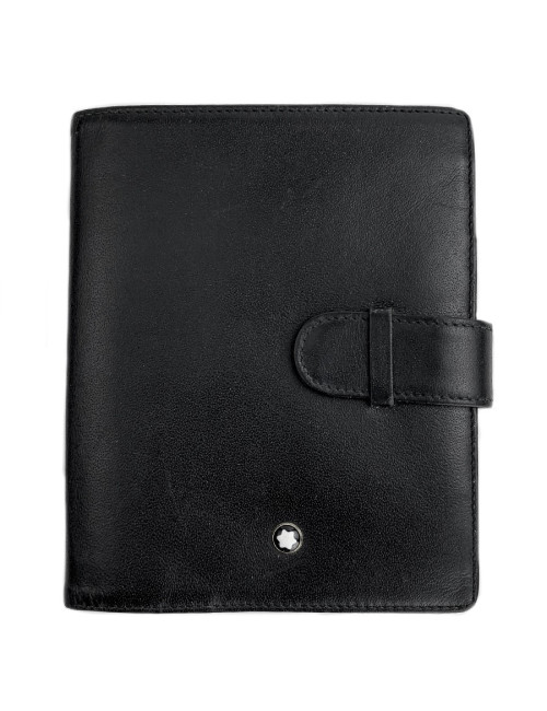 Portefeuille MONTBLANC cuir noir