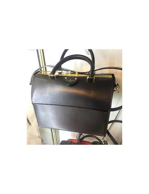  Mallette LOUIS VUITTON cuir noir