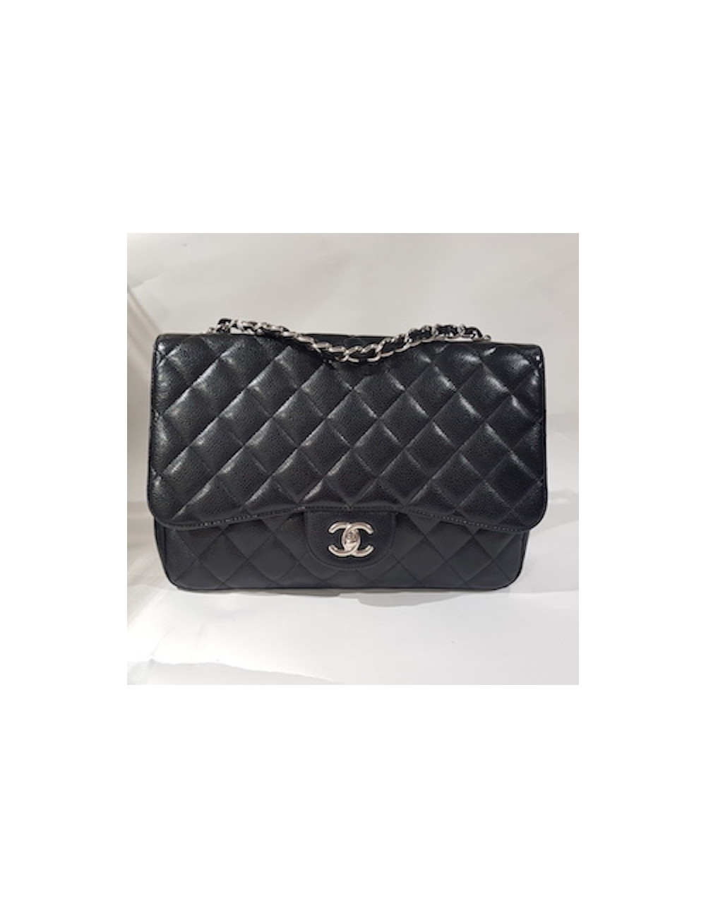 Sac Jumbo CHANEL caviar noir