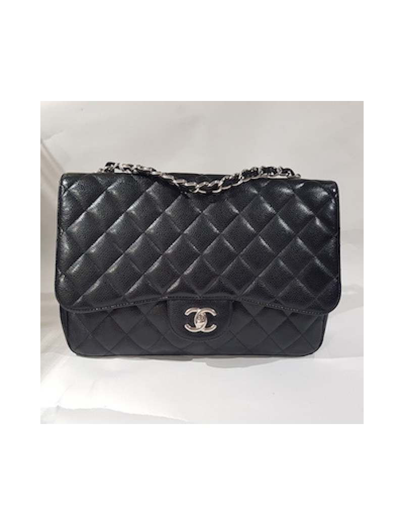 Sac Jumbo CHANEL caviar noir