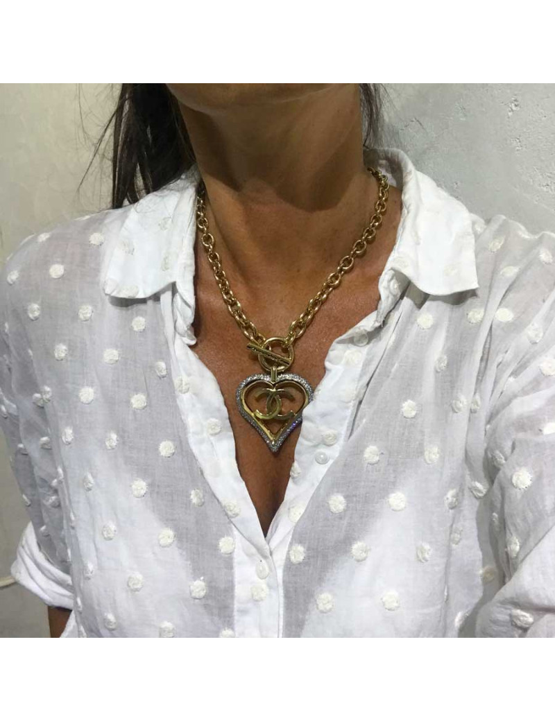 Collier Coeur CHANEL