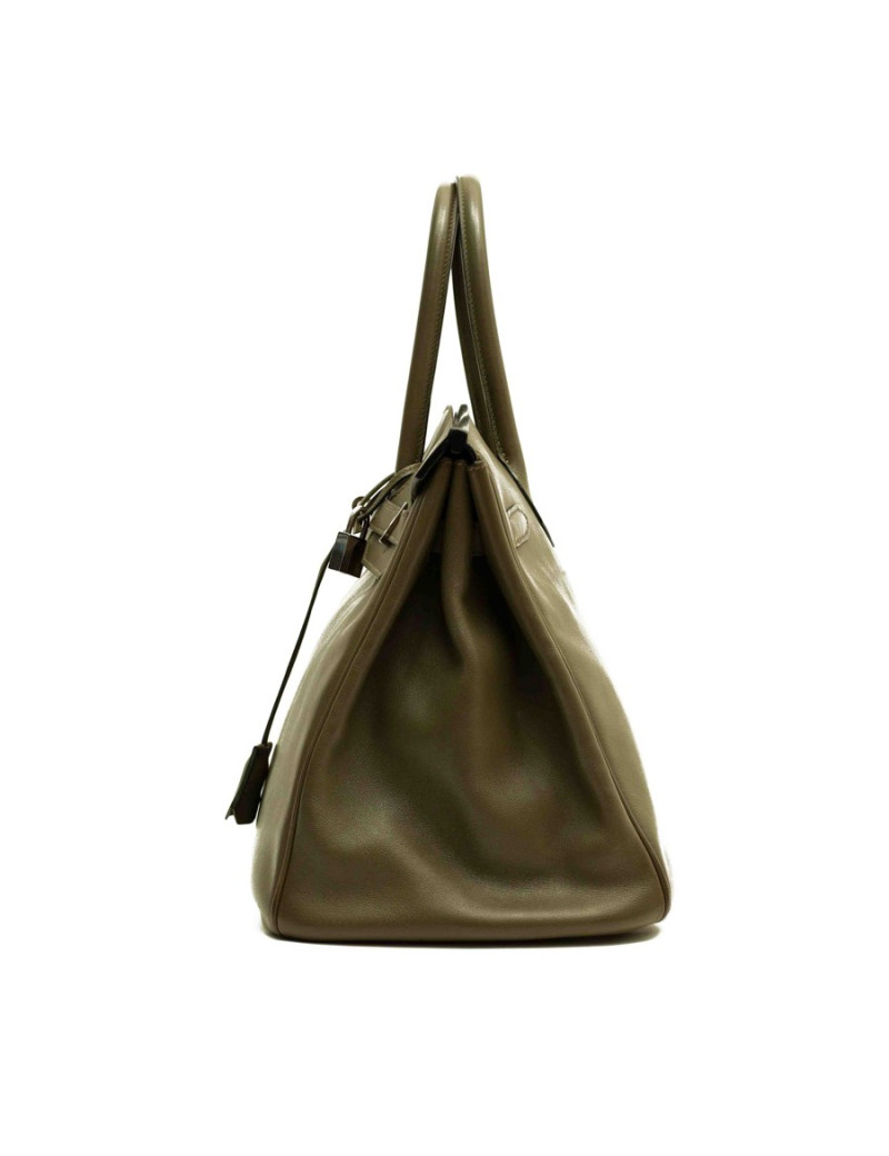 Sac HERMES Birkin 35 Swift vert
