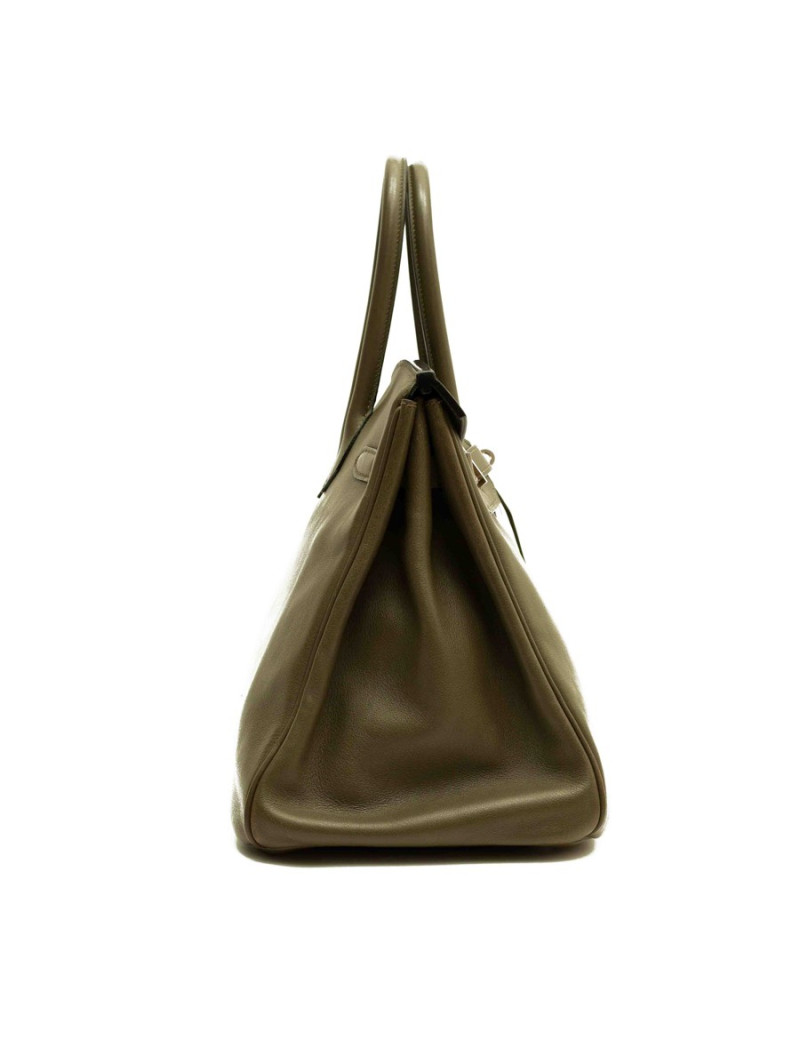 Sac HERMES Birkin 35 Swift vert