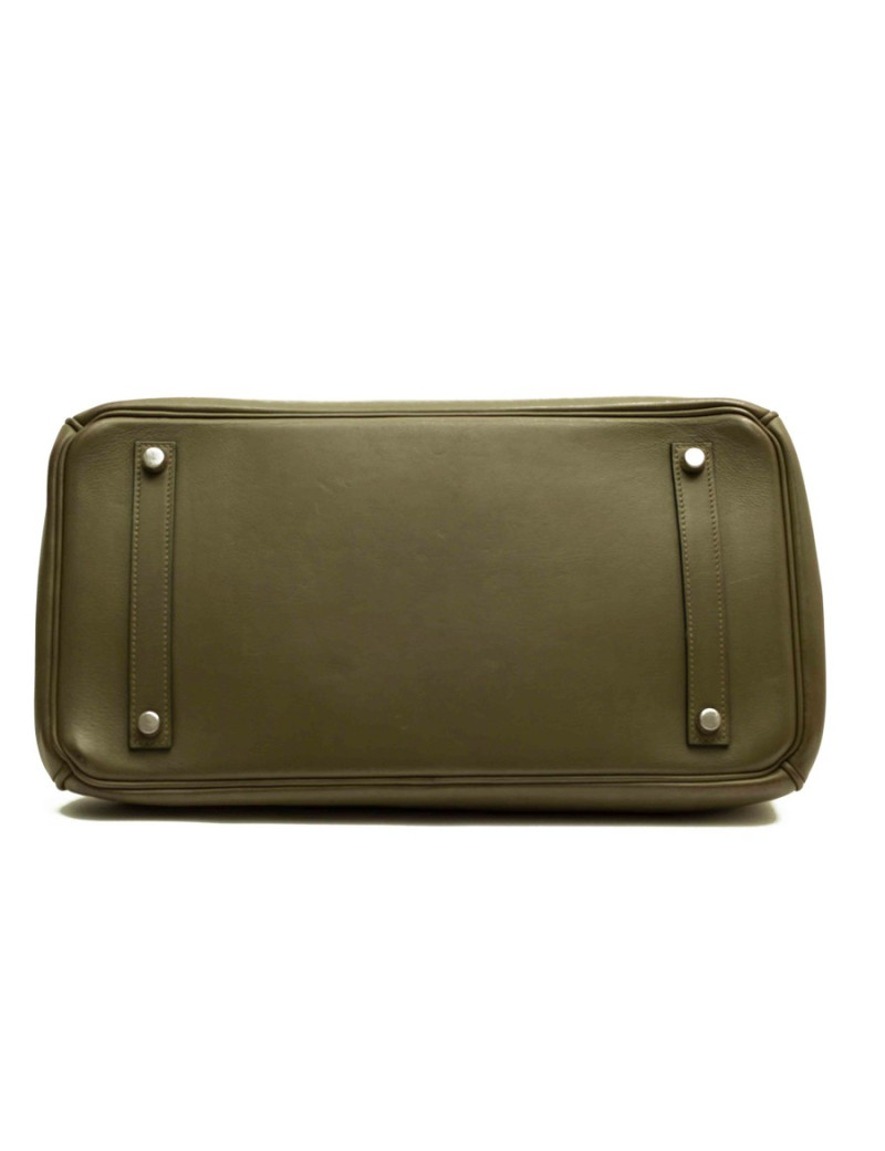 Sac HERMES Birkin 35 Swift vert