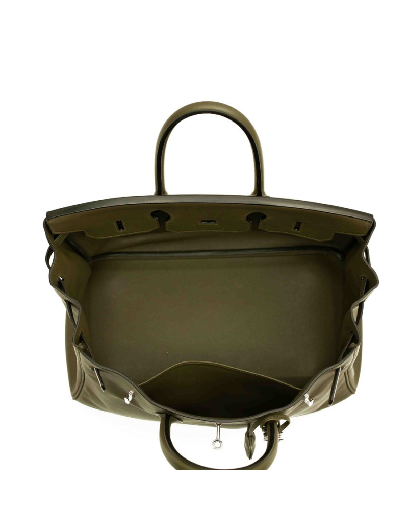 Sac HERMES Birkin 35 Swift vert