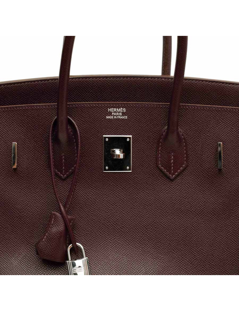 HERMES Birkin 35 Epsom raisin