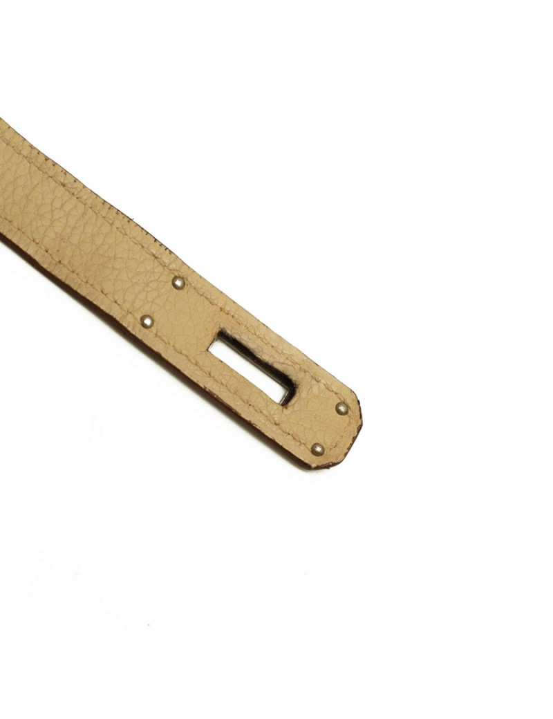 Birkin 35 HERMES cuir grainé ivoire