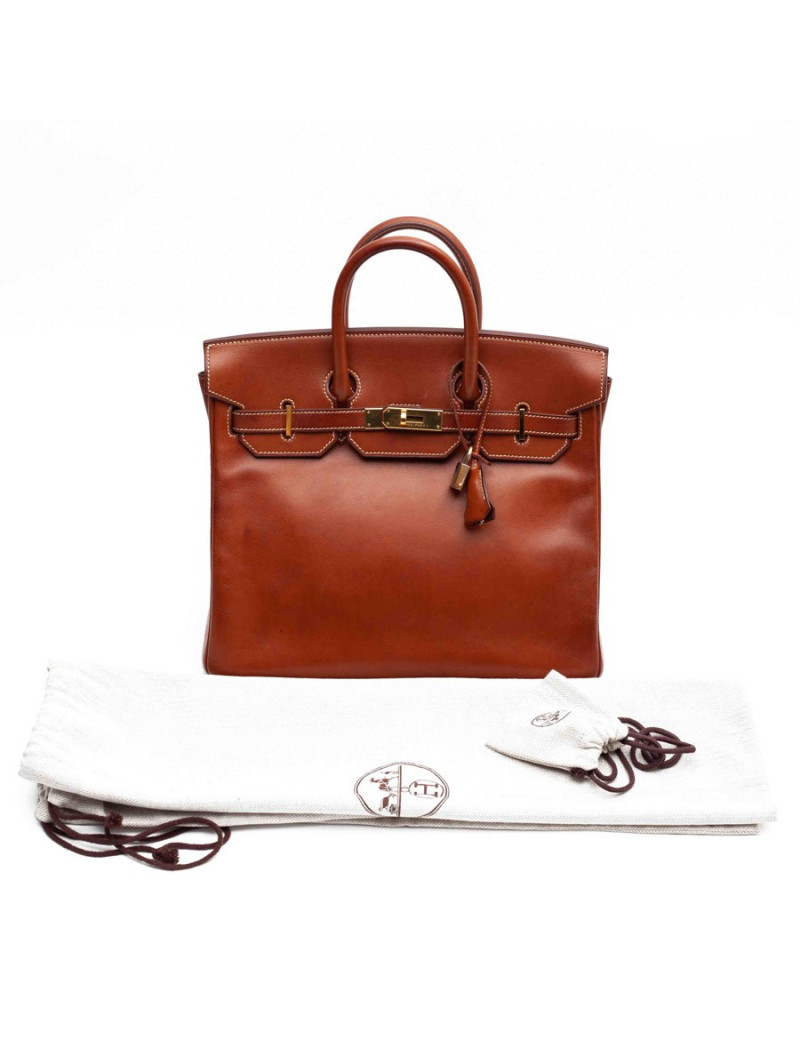 Sac HAC HERMES Haut à Couroies Veau Barénia