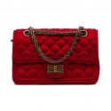 Chanel Paris Shanghai bag in red silk