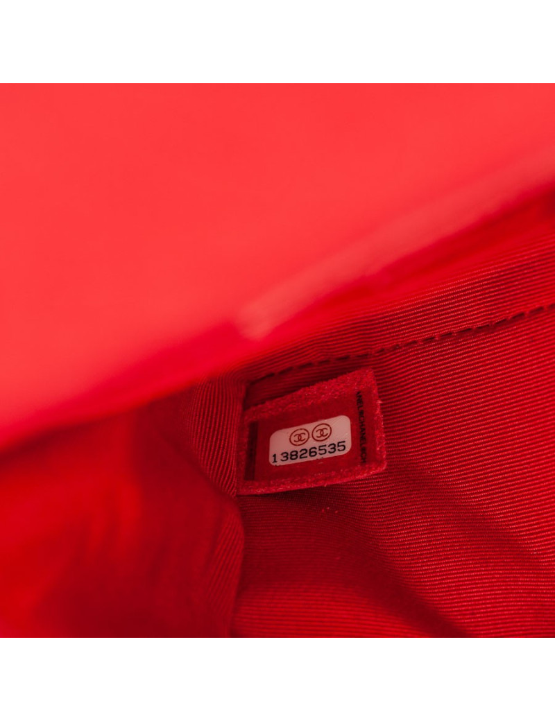 Mini sac Nina Ricci en soie façon croco gris