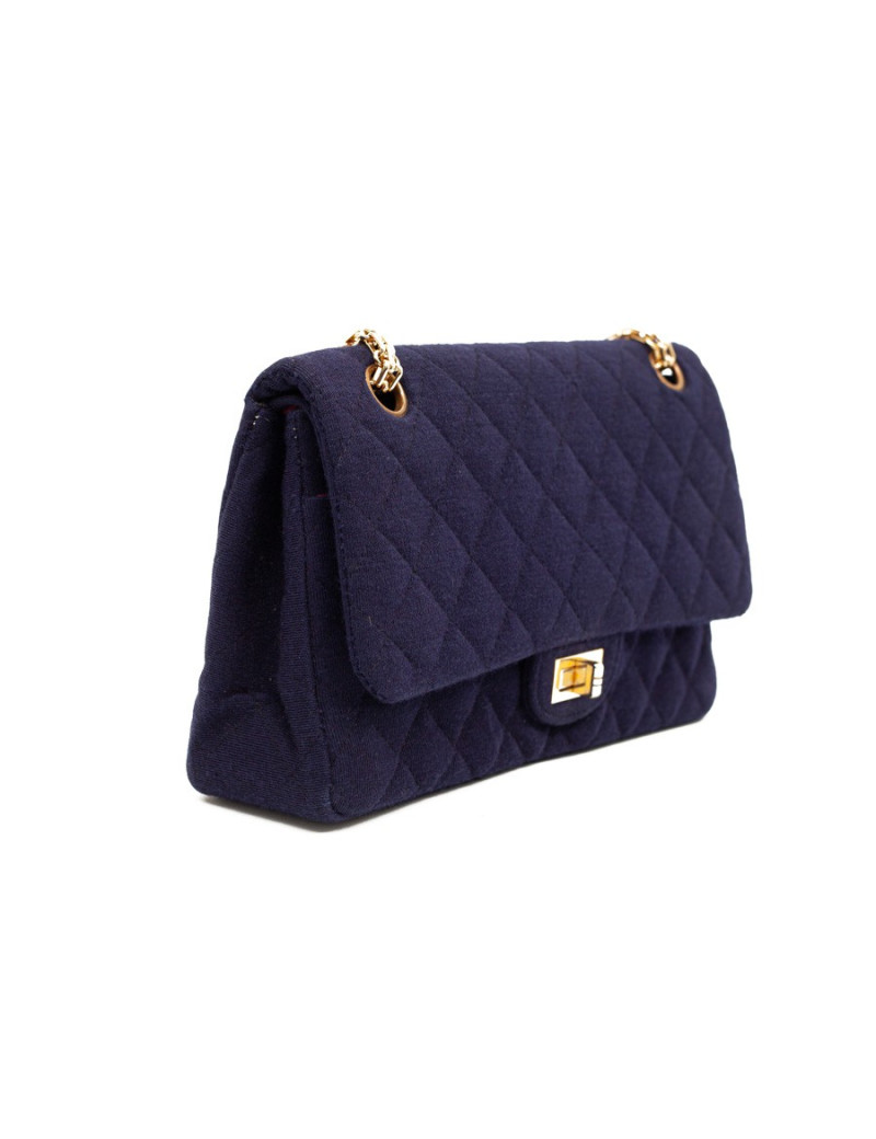 2.55 jersey CHANEL bleu Vintage