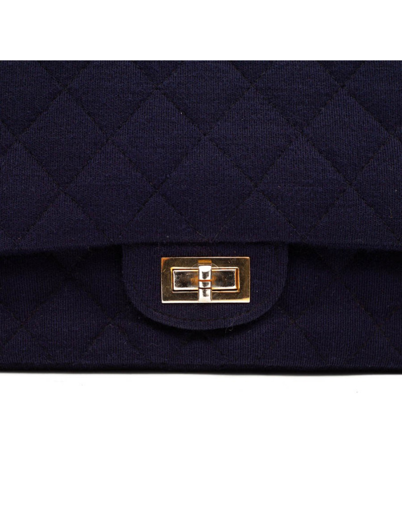 2.55 jersey CHANEL bleu Vintage