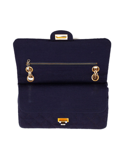 2.55 jersey CHANEL bleu Vintage