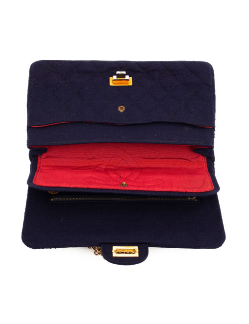 2.55 jersey CHANEL bleu Vintage