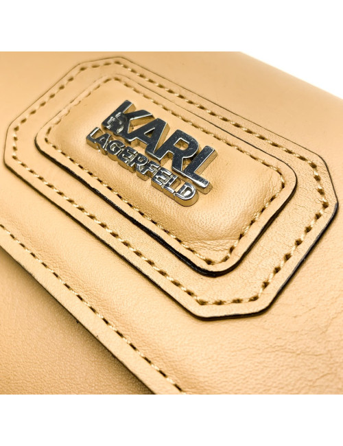 Portefeuille Lagerfeld beige