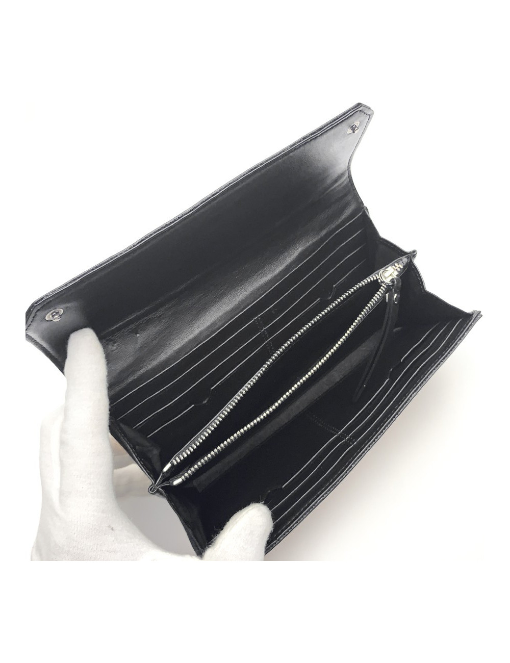 Portefeuille LAGERFELD  cuir sable 