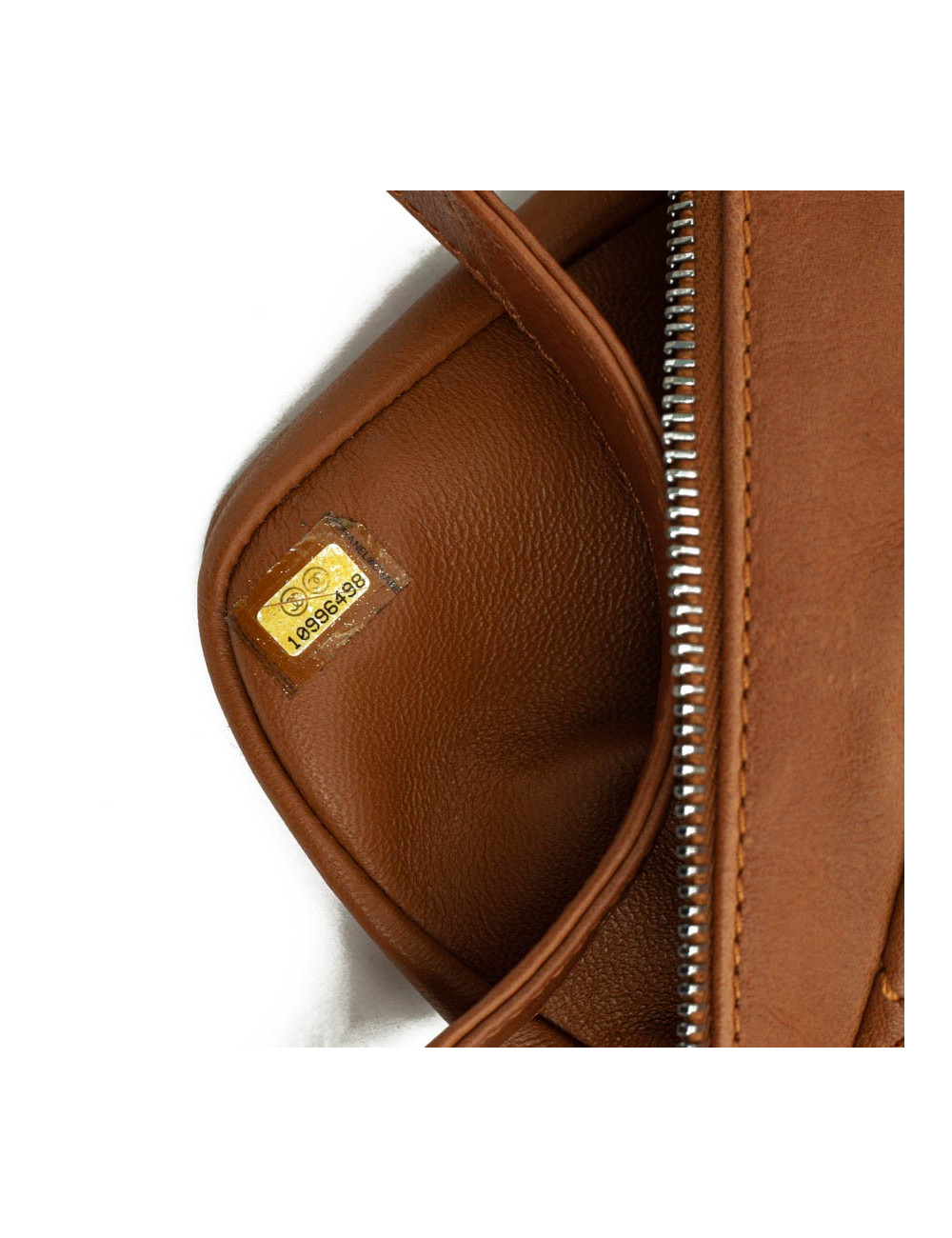 Sac CHANEL cuir de veau gold