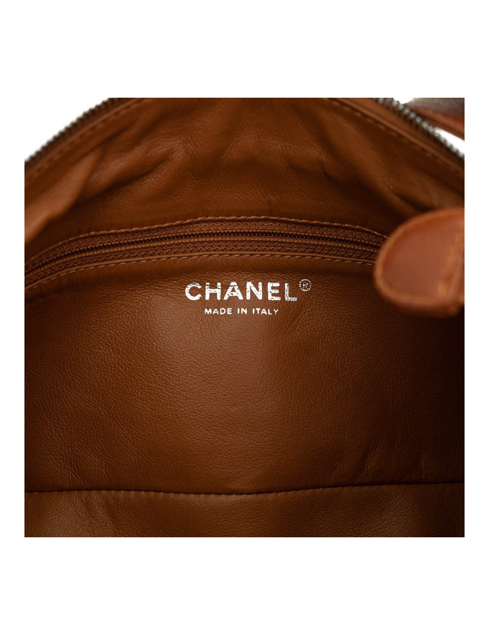 Sac CHANEL cuir de veau gold
