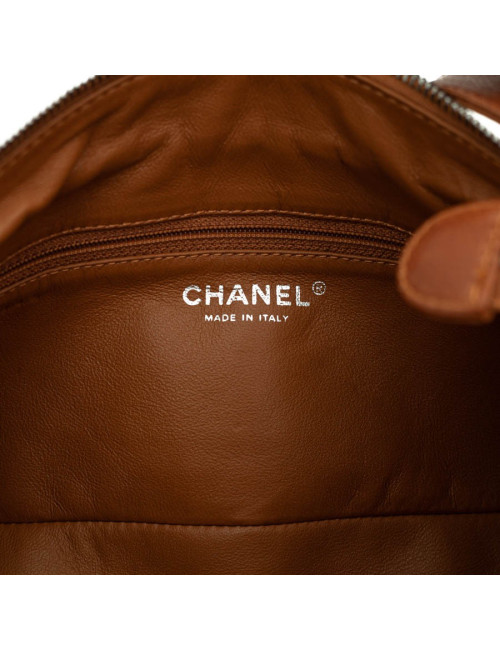 Sac CHANEL cuir de veau gold