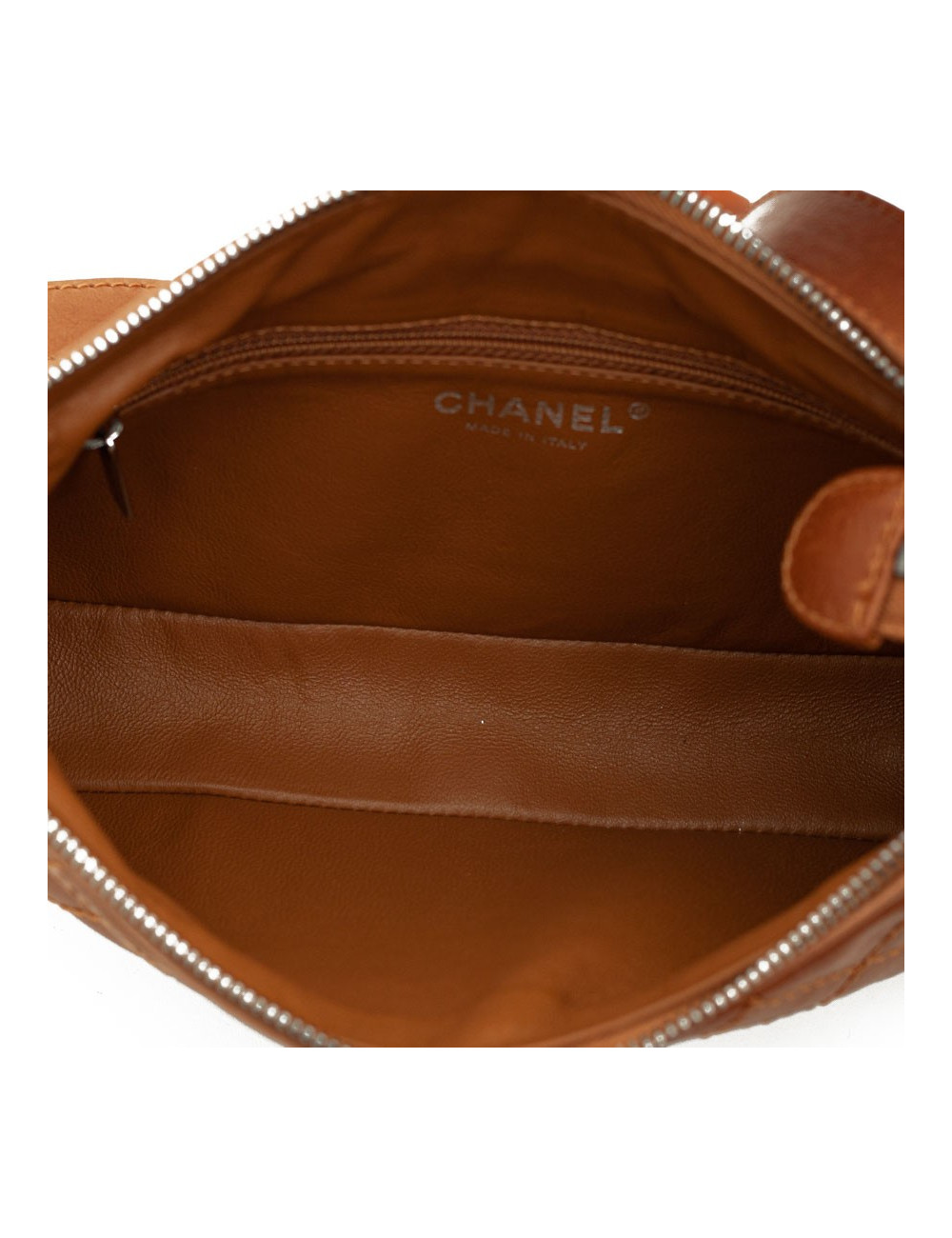 Sac CHANEL cuir de veau gold