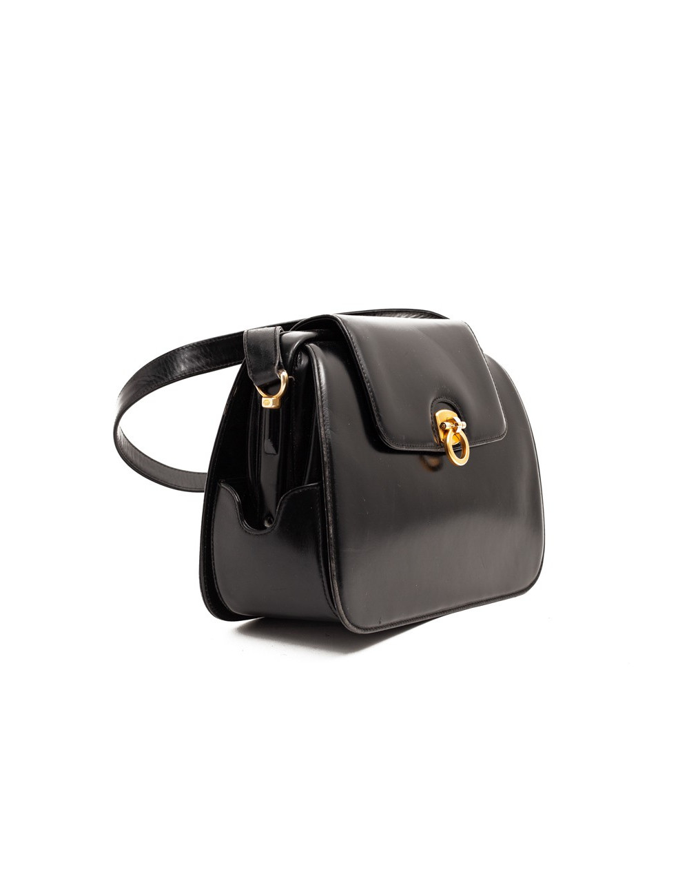 Sac GUCCI vintage cuir noir