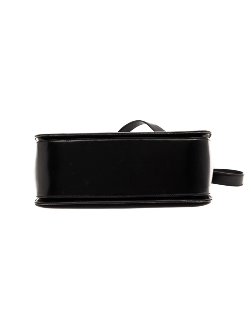 Sac GUCCI cuir noir vintage